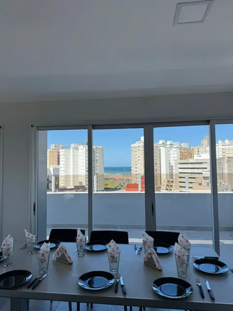 Quincho con vista al mar en Apart Hotel Sotavento Miramar